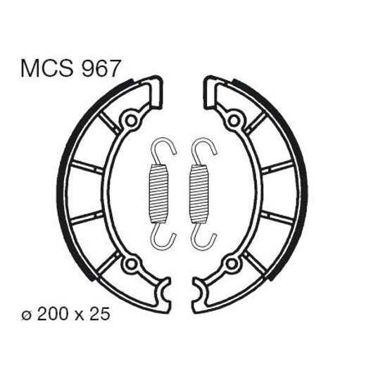 Zavorne čeljusti LUCAS MCS 967