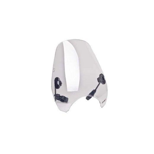 Windshield PUIG CUSTOM II 0336W prozorna Univerzalen