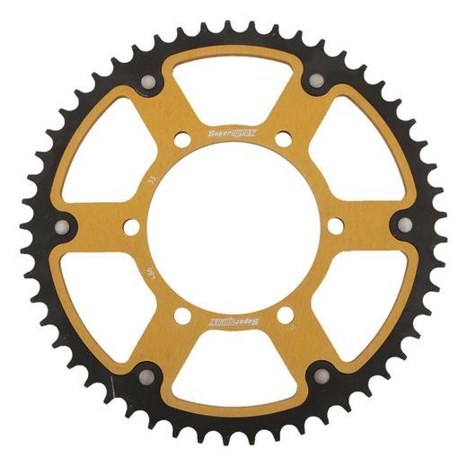 Zadnji verižnik (zobnik) SUPERSPROX STEALTH RST-486:53-GLD zlata 53T, 520