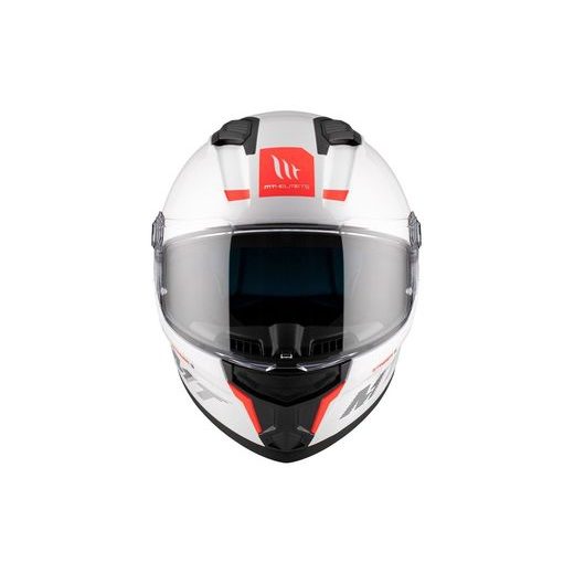Integralna čelada MT Helmets Stinger 2 Solid A0 GLOSS PEARL WHITE XXS