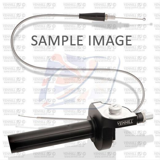 Twistgrip conversion 600A Venhill Y01-4-041/9-GY featherlight siva