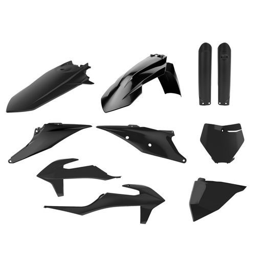 Set plastik POLISPORT 91014 črna