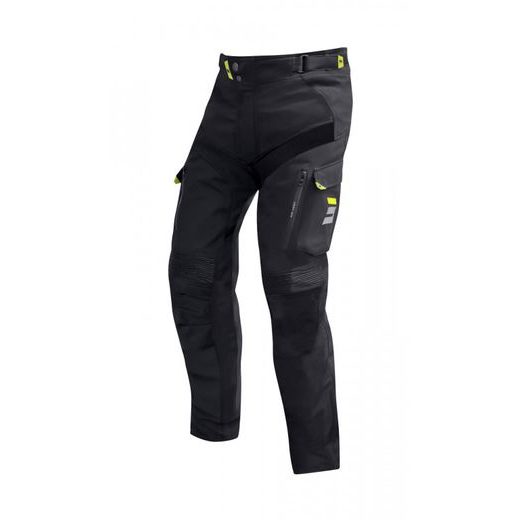 Hlače SHOT CLIMATIC A07-11G1-A01-30 black / neon yellow 30