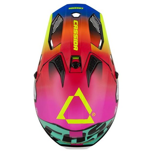 Motocross Helmet CASSIDA CROSS CUP 2 NAPA multicolor pearl L