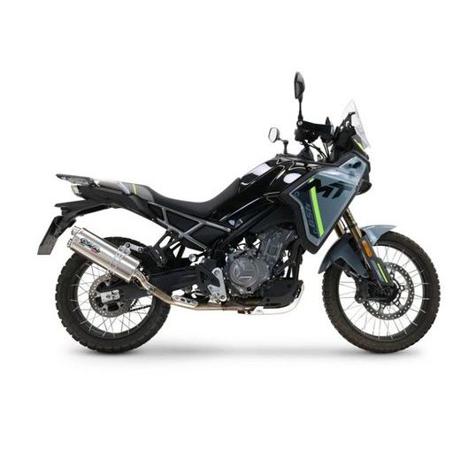 Slip-on exhaust GPR DUAL INOX CF.17.RACEDB.DUAL.IO Brushed Stainless steel