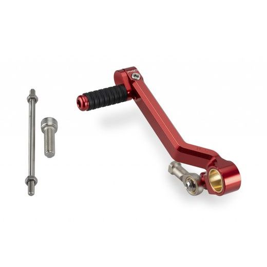 Gear shift pedal PUIG 22121R rdeč adjustable