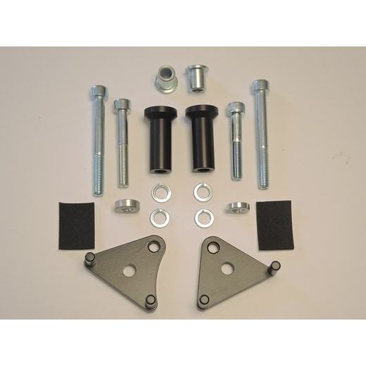 Crash protectors RDMOTO Y16-PH01K black polyamide za YAMAHA YZF-R1 1998-2026