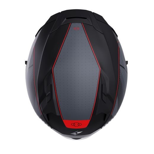 Integralna čelada STORMER BLASTER TRON red, metal matt L