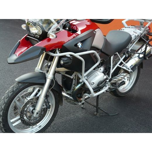 Engine guards RDMOTO CF40S srebrna upper + lower