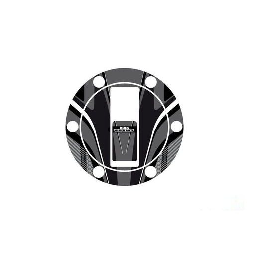 Fuel cap cover PUIG RADIKAL 6294U siva