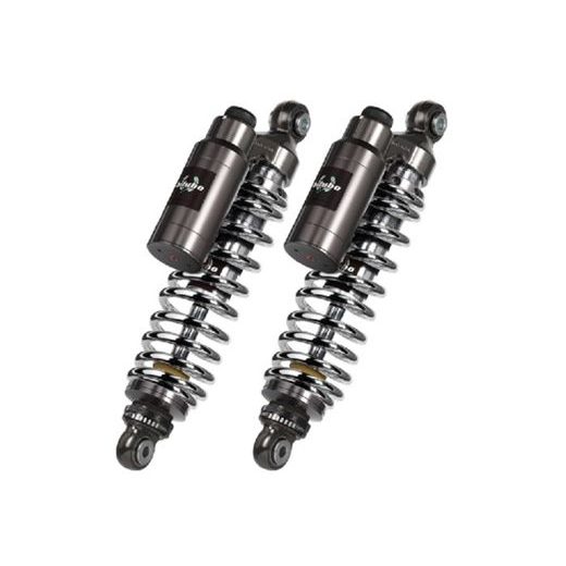 Rear twinshock BITUBO WMT0 with separate chamber Chromed springs