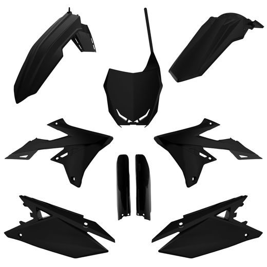 Set plastik POLISPORT 91428 črna