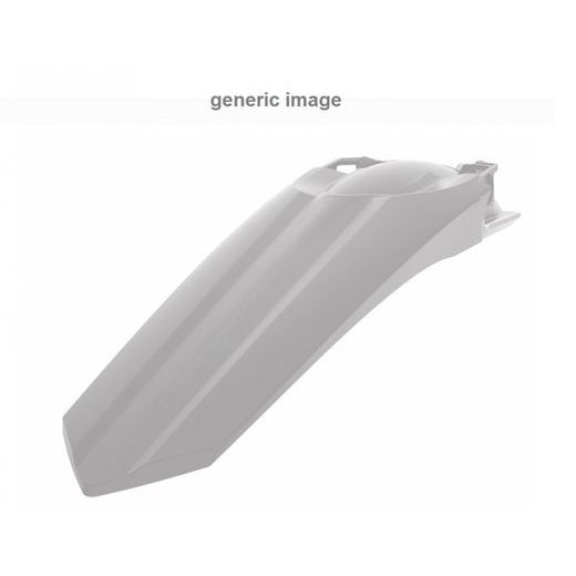 Rear Fender POLISPORT 8554100005 Rumena