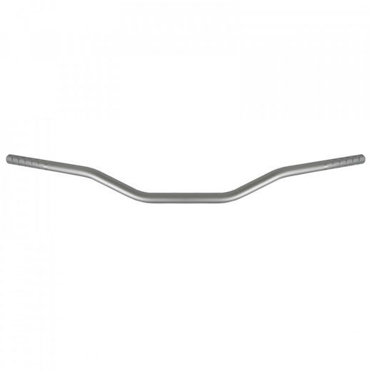 Homologated handlebars ACCOSSATO HBT052 srebrna (diameter 22mm, length 796mm)