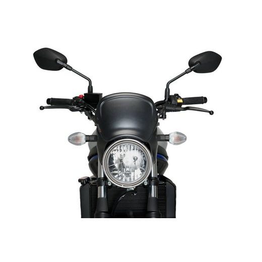 Windshield PUIG FRONTAL PLATE 3590C carbon look