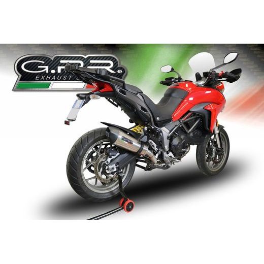 Mid-full system exhaust GPR NEW GRAND PRIX EVO TITANIUM E4.D.132.CAT.GPAN.TO Brushed Titanium