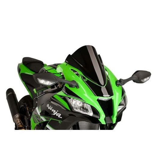 Windscreen PUIG RACING 8912C carbon look
