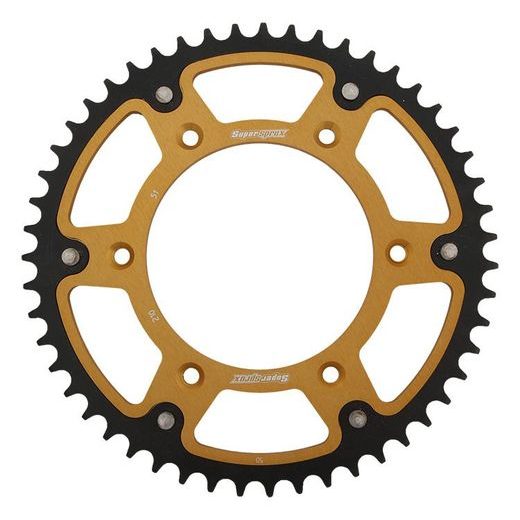 Rear sprocket SUPERSPROX STEALTH RST-210:51-GLD zlata 51T, 520