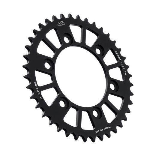 Aluminijasti zadnji verižnik (zobnik) JT JTA 735-40BLK 40T, 520 Črn