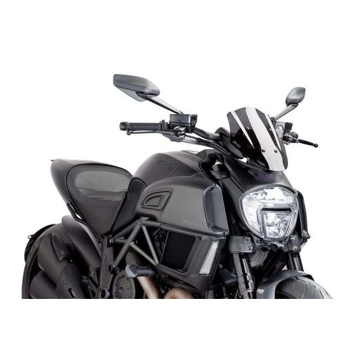 Windshield PUIG NEW GEN. SPORT 7592F dark smoke