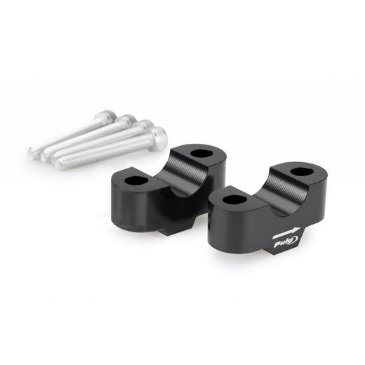 Risers PUIG 21809N črna height 20mm, d 22mm