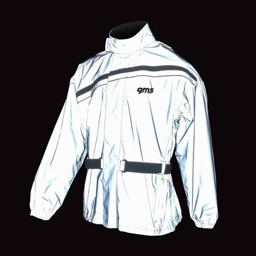 Dežni plašč GMS DOUGLAS LUX ZG79301 grey-reflective 3XL