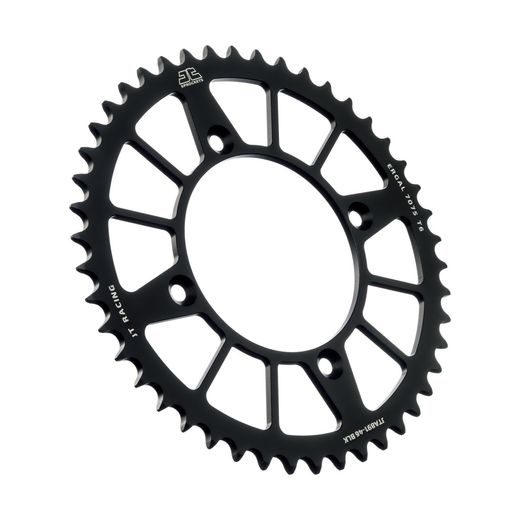 Aluminijasti zadnji verižnik (zobnik) JT JTA 891-46BLK 46T, 520 Črn