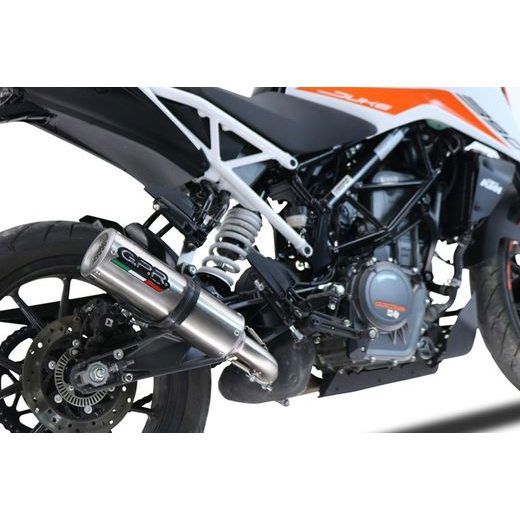 Slip-on exhaust GPR M3 KT.209.RACE.M3.INOX Brushed Stainless steel