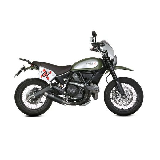 Dušilec (lonec) MIVV GP PRO D.035.LXBP Steel Black DUCATI - Scrambler 800 [2015 - 2020]