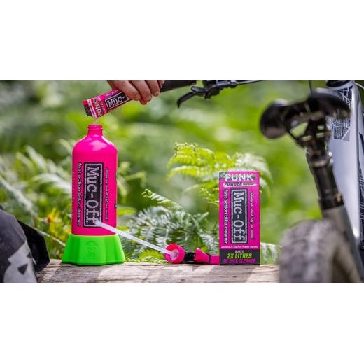 Punk Powder Bike Cleaner MUC-OFF 20609 (4 pack) with Bottle for Life