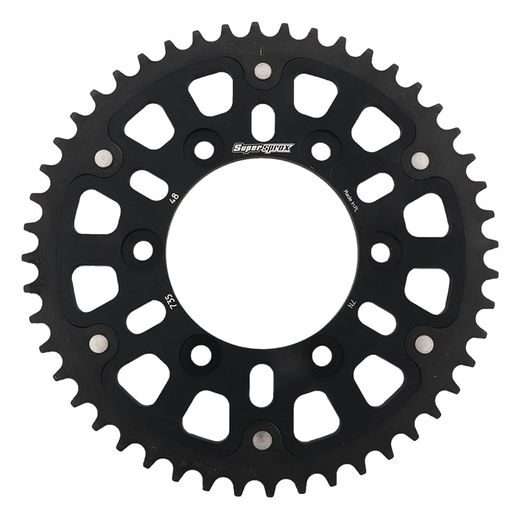 Zadnji verižnik (zobnik) SUPERSPROX STEALTH RST-735:48-BLK črna 48T, 520