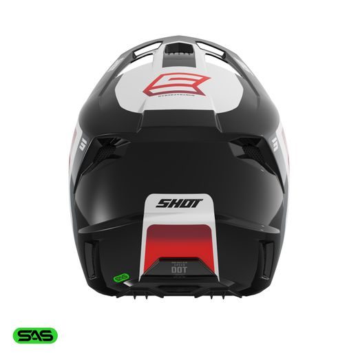Helmet SHOT SPEED HYBRID A05-21OB-F05-11 red glossy XL