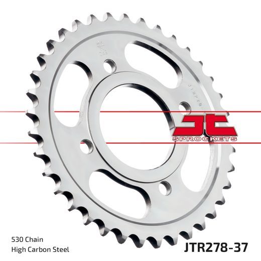 Zadnji verižnik (zobnik) JT JTR 278-37 38T, 530