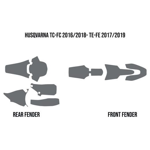 Mud deflector TwinAir 177767500 Fender foam