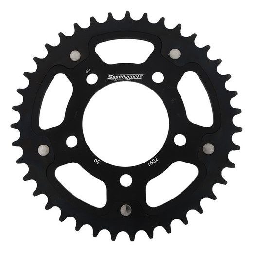 Zadnji verižnik (zobnik) SUPERSPROX STEALTH RST-7091:39-BLK črna 39T, 520