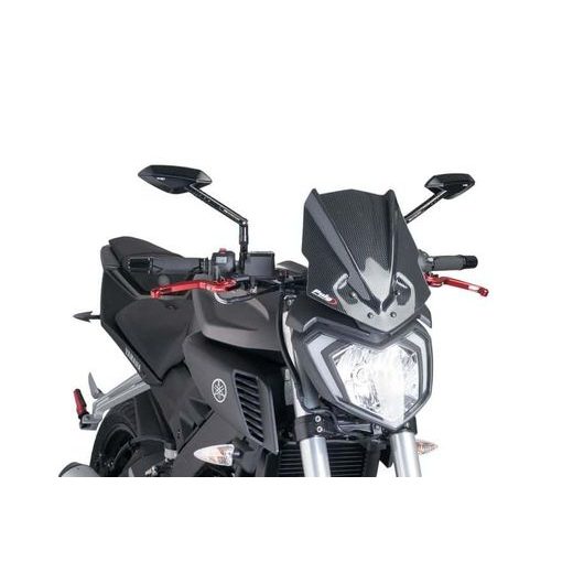 Windshield PUIG NEW GEN. SPORT 7654C carbon look