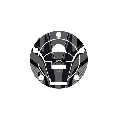 Fuel cap cover PUIG RADIKAL 6304U siva