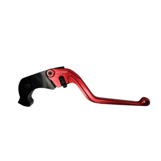 Ročica zavore ACCOSSATO EDF088 fixed CNC-worked aluminium, red