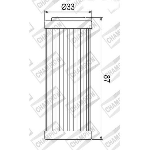 Oljni filter CHAMPION COF552 100609595