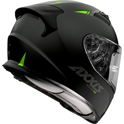 INTEGRALNA čelada AXXIS GP RACER SV FIBER solid fluor yellow S