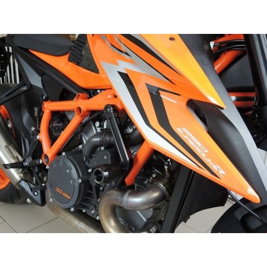 Crash protectors RDMOTO KTM13N white polyamide