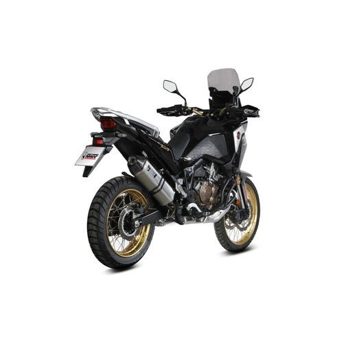Dušilec (lonec) MIVV SPEED EDGE H.079.LRX Nerjaveče jeklo for HONDA CRF 1100 L Africa Twin (2020-2026)
