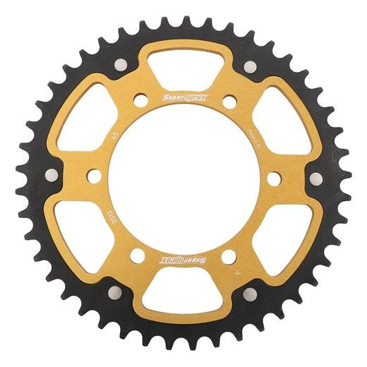Zadnji verižnik (zobnik) SUPERSPROX STEALTH RST-2013:45-GLD zlata 45T, 520