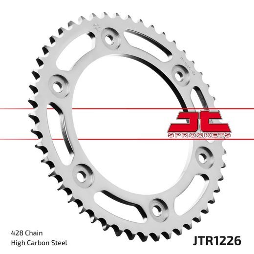 Zadnji verižnik (zobnik) JT JTR 1226-49 49T, 428