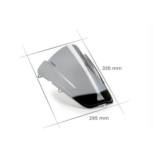 Windscreen PUIG Z-RACING 3826H smoke