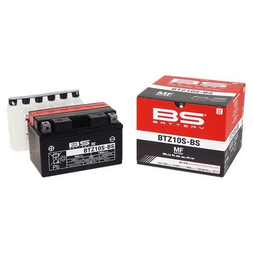 Maintenance free battery - max. 20° tilt BS-BATTERY BTZ10S-BS (YTZ10S-BS)
