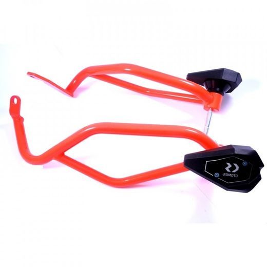 Engine guards RDMOTO CF79R rdeč with slider SL01
