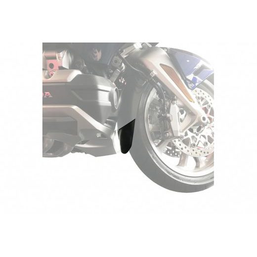 Front fender extension PUIG 3900N črna