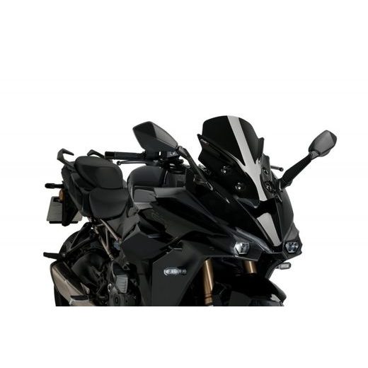 Windscreen PUIG SPORT 21341N črna
