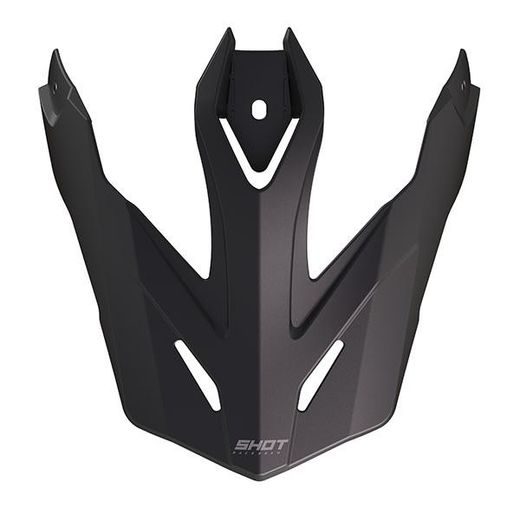 Helmet peak SHOT TREK SOLID A08-21E3-A02 black matt